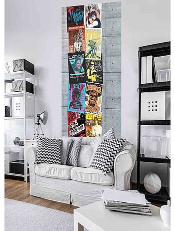 Poster géant intissé Bande Dessinée rétro Star Wars 120x200cm