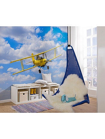 Poster géant intissé biplane - 400 x 280 cm