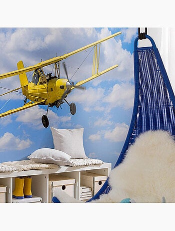 Poster géant intissé biplane - 400 x 280 cm