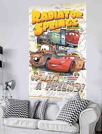 Poster géant intissé Cars Disney 120x200cm