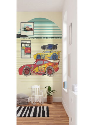 Poster géant intissé Cars Lignes de Flux - 200 x 280 cm