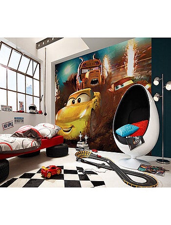 Poster géant intissé Cars Piste Cendrée - 350 x 250 cm