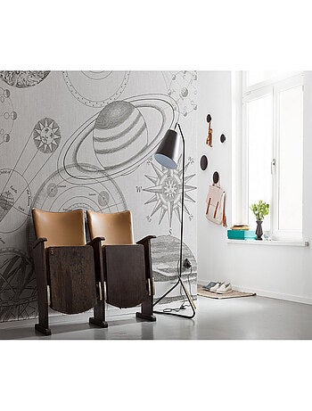 Poster géant intissé Cosmos en Croquis - 300 x 280 cm