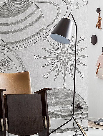 Poster géant intissé Cosmos en Croquis - 300 x 280 cm