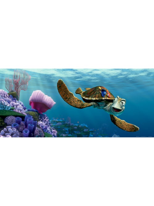 Poster géant Intisse Crush Némo Pixar 202X90 CM - Kiabi