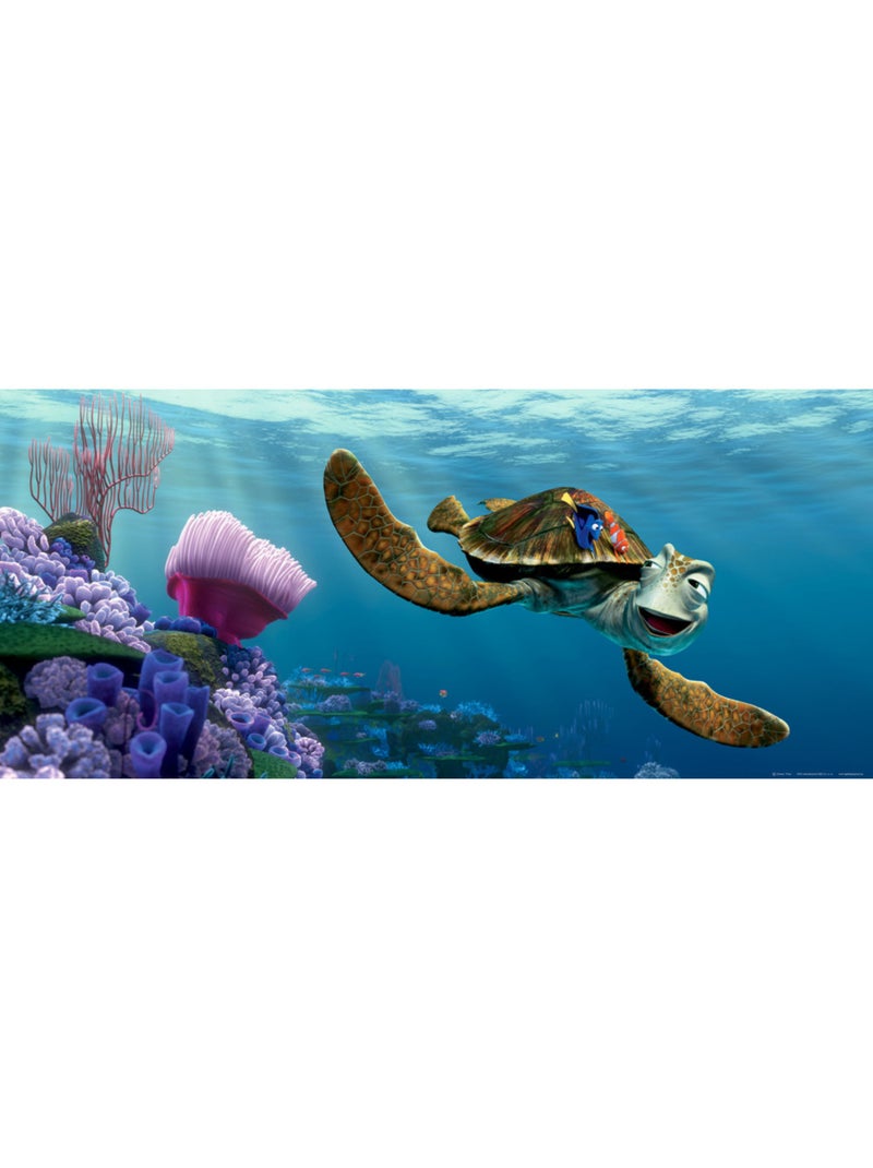 Poster géant Intisse Crush Némo Pixar 202X90 CM Multicolore - Kiabi