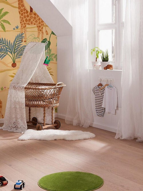 Poster géant intissé Equipe de Girafe - 400 x 248 cm - Kiabi