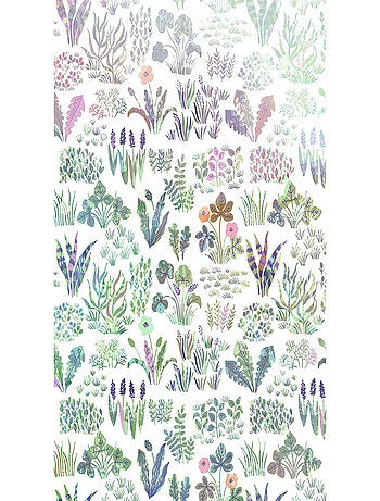 Poster géant intissé Ferme aux fleurs - 200 x 280 cm