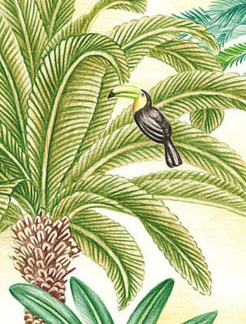 Poster géant intissé Jungle Adventure - 350 x 280 cm