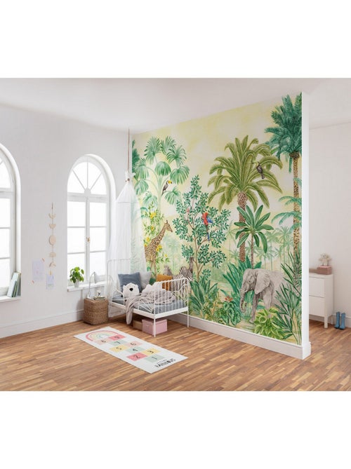 Poster géant intissé Jungle Adventure - 350 x 280 cm - Kiabi