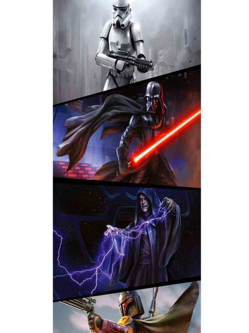 Poster géant intissé Les Grands Rebelles Star Wars 120x200cm - Kiabi