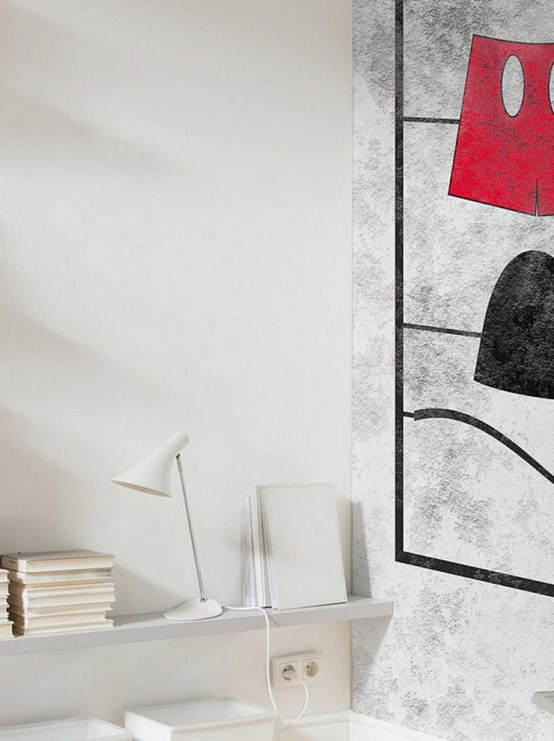 Poster géant intissé Mickey Kit - 200 x 280 cm Multicolore - Kiabi