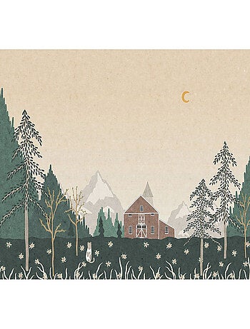 Poster géant intissé Petite Ferme - 400 x 280 cm