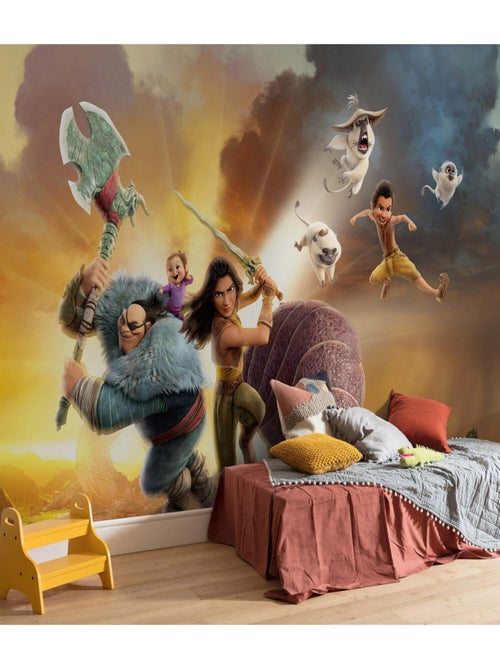 Poster géant intissé Raya Mission - 400 x 250 cm - Kiabi