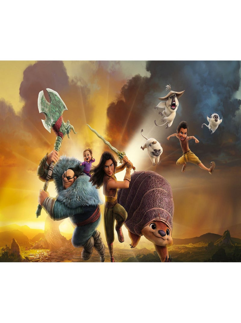 Poster géant intissé Raya Mission - 400 x 250 cm Multicolore - Kiabi