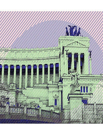 Poster géant intissé Rome - 300 x 280 cm