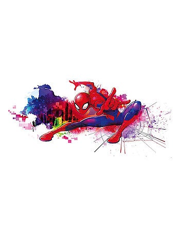 Poster géant intissé Spider-Man Graffiti Art - 300 x 150 cm