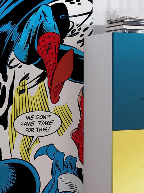 Poster géant intissé Spider-Man Retro Comic - 100 x 200 cm - Kiabi