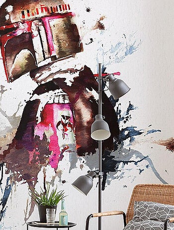 Poster géant intissé Star Wars Aquarelle Boba Fett - 250 x 280 cm