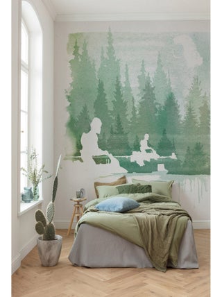 Poster géant intissé Star Wars Endor Speeders - 350 x 280 cm