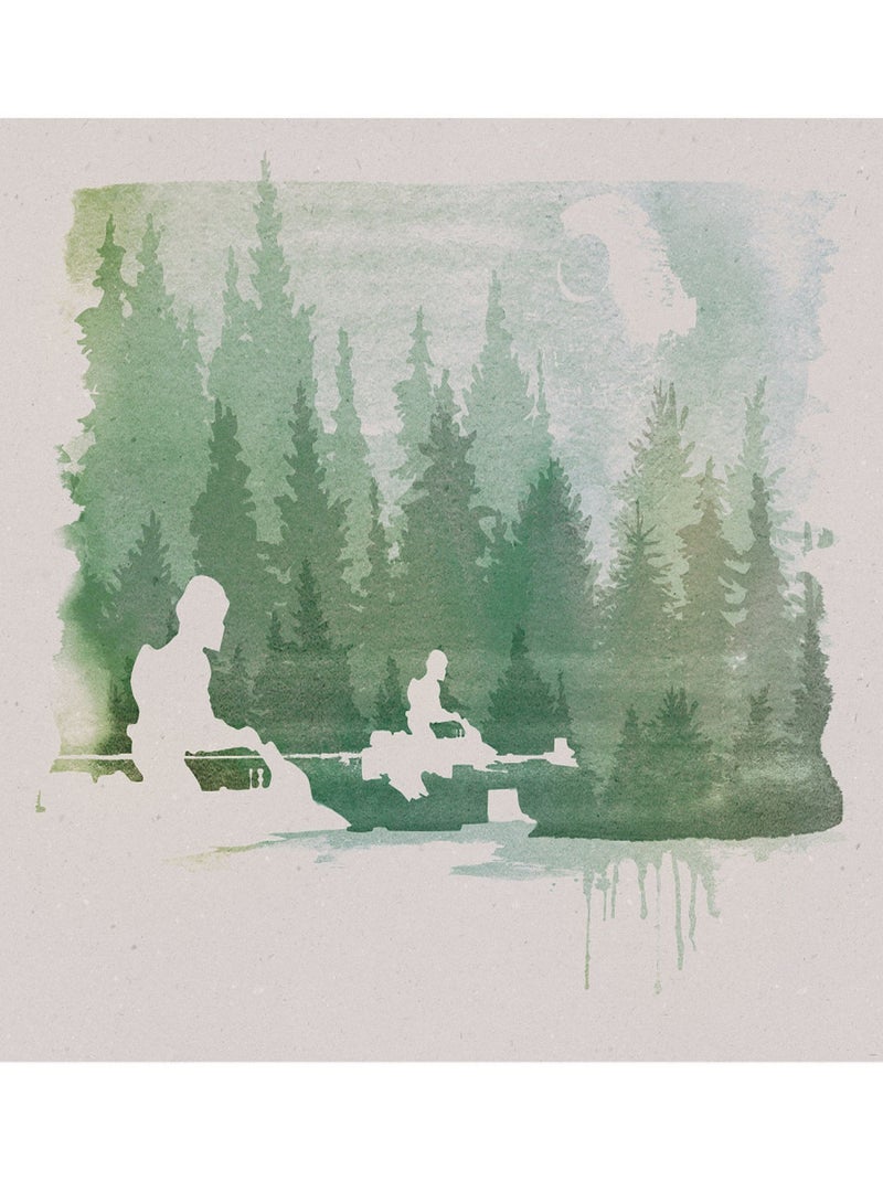 Poster géant intissé Star Wars Endor Speeders - 350 x 280 cm Multicolore - Kiabi