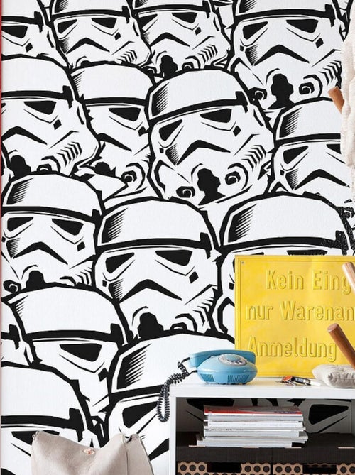 Poster géant intissé Star Wars Stormtrooper Swarm - 250 x 280 cm - Kiabi