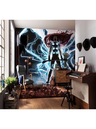 Poster géant intissé Thor Dieu du Tonnerre - 500 x 280 cm