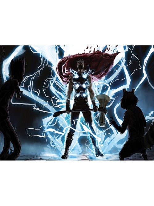 Poster géant intissé Thor Dieu du Tonnerre - 500 x 280 cm - Kiabi