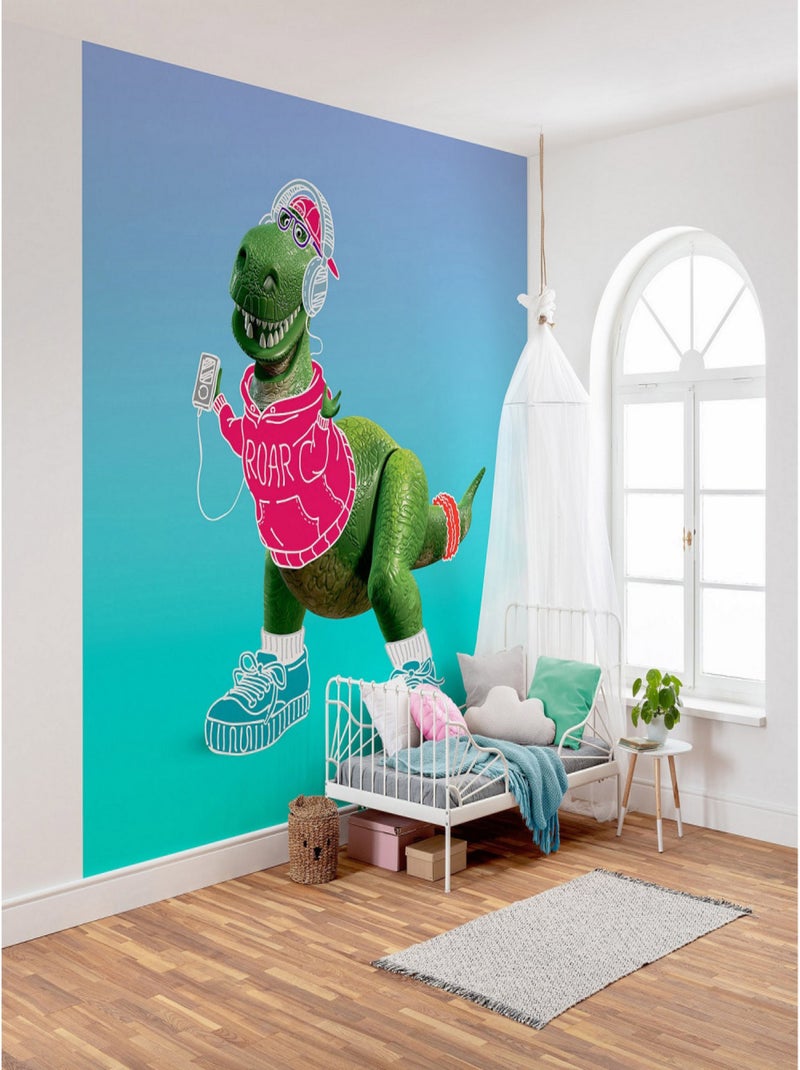 Poster géant intissé Toy Story Roar - 300 x 280 cm Multicolore - Kiabi