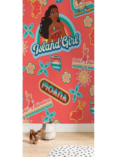 Poster géant intissé Vaiana des îles Island Girl - 200 x 280 cm - Kiabi