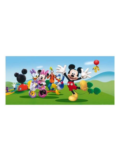 Poster géant La Maison de Mickey Disney intisse 202X90 CM - Kiabi