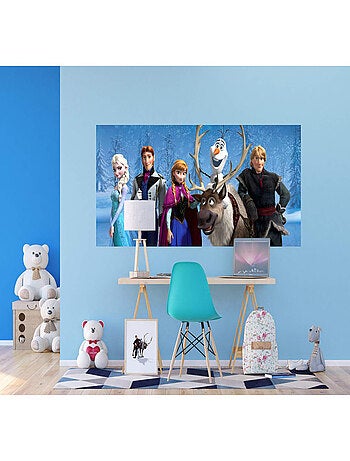 Poster géant La Reine des Neiges Disney Frozen intisse 202X90 CM