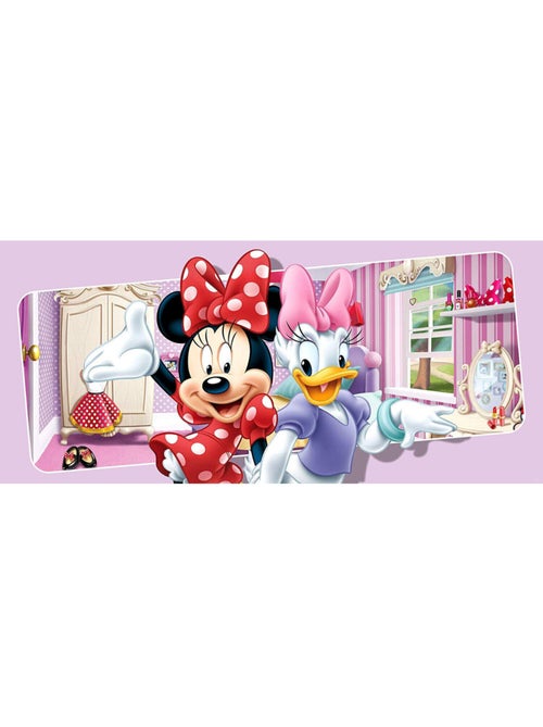 Poster géant Minnie & Daisy Disney intisse 202X90 CM - Kiabi