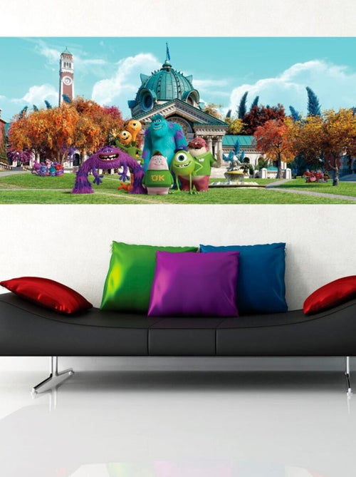 Poster géant Monstres Academy Pixar 202X90 CM - Kiabi