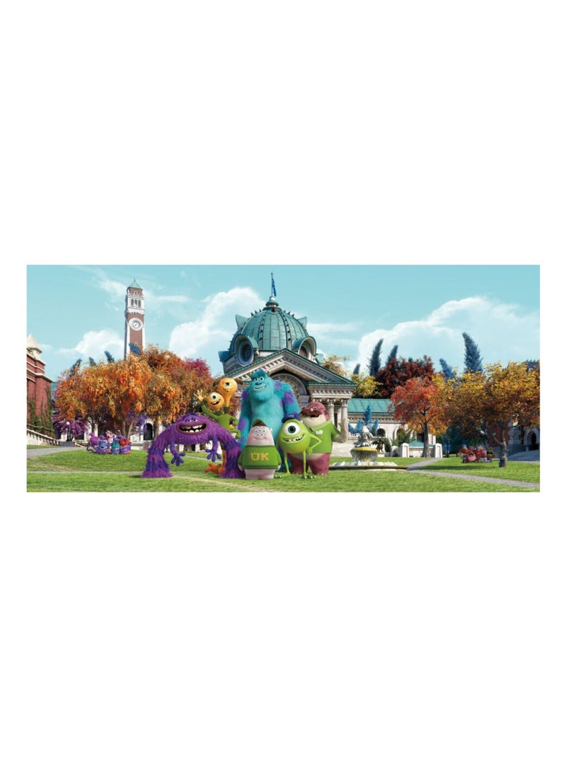 Poster géant Monstres Academy Pixar 202X90 CM Multicolore - Kiabi