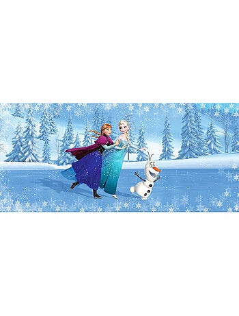 Poster géant Patins La Reine des Neiges Disney Frozen intisse 202X90 CM