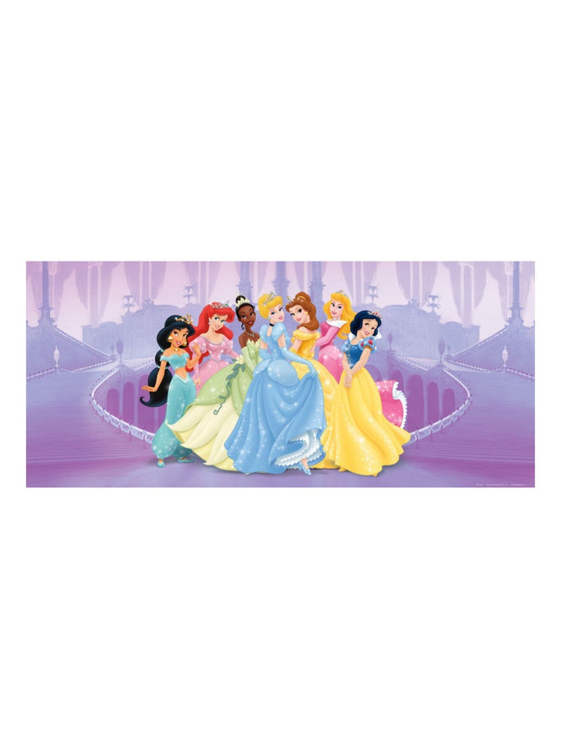 Poster géant Princesses Disney intisse 202X90 CM Multicolore - Kiabi