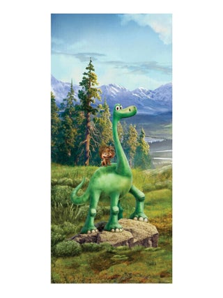 Poster géant vertical Le Voyage d'Arlo Disney intisse 90X202 CM