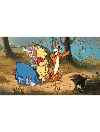 Poster géant Winnie l'Ourson aventure Disney intisse 202X90 CM