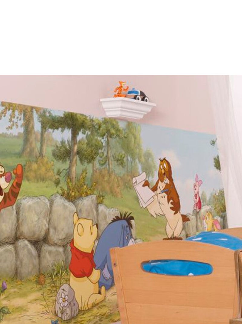 Poster géant Winnie Première Leçon Disney 202x73 cm Vert - Kiabi