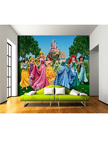Poster géant XXL Château et Princesses Disney 360x270 cm