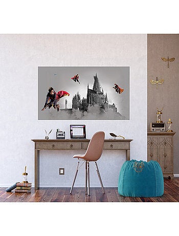 Poster Harry Potter Quidditch 3 personnages 170 x 75 CM