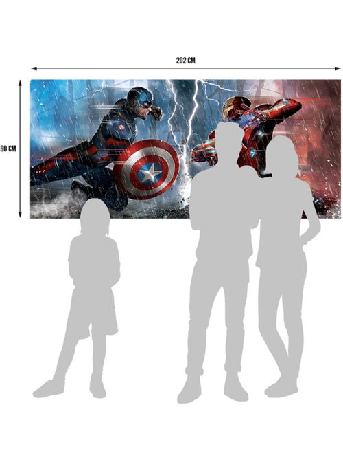 Poster intissé - avengers de disney guerre civile - 202x90 cm - Kiabi Poster intissé - avengers de disney guerre civile - 202x90 cm - Kiabi