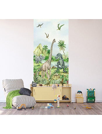 Poster intissé - Dinosaures en couleurs - 150 x 270 cm