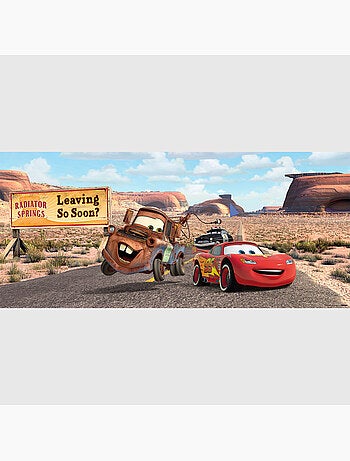 Poster intissé - disney cars canyon - 202x90 cm