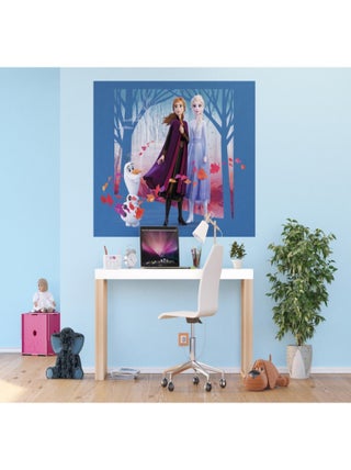 Poster Intissé - Disney La Reine des Neiges 2 - modèle Vent d'automne 155 cm x 110 cm
