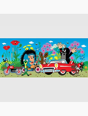 Poster intissé - la petite voiture taupe - 202x90 cm