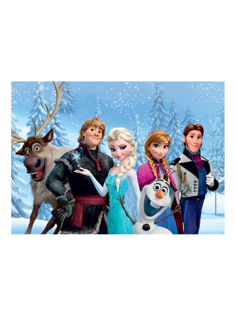 Poster intissé La Reine des Neiges  155X115 CM Multicolore - Kiabi