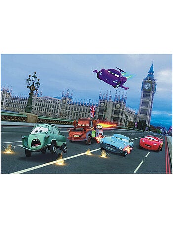 Poster intissé XXL Cars London Disney 155X115 CM