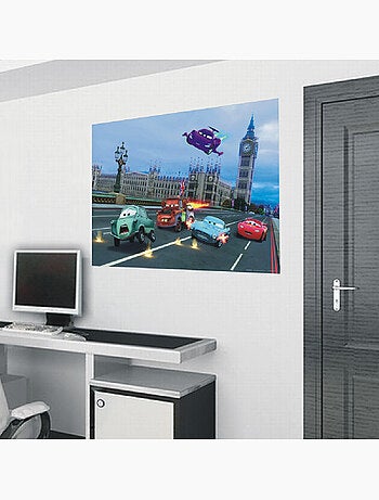 Poster intissé XXL Cars London Disney 155X115 CM